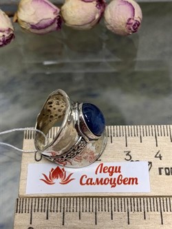 *Кольцо р.17 Кианит Бразилия арт 01R2730KT-420 Вес 12,24 г - фото 221750 *Кольцо р.17 Кианит Бразилия арт 01R2730KT-420 Вес 12,24 г - фото 221750