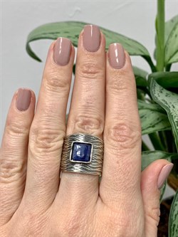 *Кольцо р.18 Кианит Бразилия арт 01R2557KT-032 Вес 10,25 г - фото 221767 *Кольцо р.18 Кианит Бразилия арт 01R2557KT-032 Вес 10,25 г - фото 221767