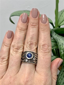 *Кольцо р.18 Кианит Бразилия арт MVR1458KT-527 Вес 8,88 г - фото 221787 *Кольцо р.18 Кианит Бразилия арт MVR1458KT-527 Вес 8,88 г - фото 221787