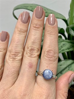 *Кольцо р.18,5 Кианит Бразилия арт MVR1619KT-470 Вес 2,78 г - фото 221818 *Кольцо р.18,5 Кианит Бразилия арт MVR1619KT-470 Вес 2,78 г - фото 221818