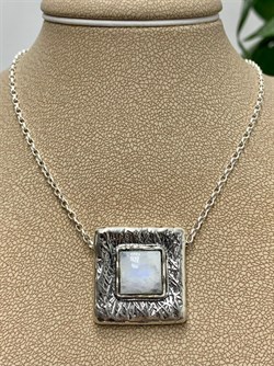 *Колье р.40 Адуляр Индия арт. 01N4010MS-783 (Вес 8,49 г.) - фото 221826 *Колье р.40 Адуляр Индия арт. 01N4010MS-783 (Вес 8,49 г.) - фото 221826