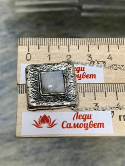 *Колье р.40 Адуляр Индия арт. 01N4010MS-783 (Вес 8,49 г.) - фото 221828 *Колье р.40 Адуляр Индия арт. 01N4010MS-783 (Вес 8,49 г.) - фото 221828