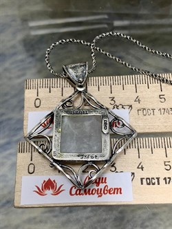 *Колье р.40 Адуляр Индия арт. 01N4010MS-783 (Вес 8,49 г.) - фото 221829 *Колье р.40 Адуляр Индия арт. 01N4010MS-783 (Вес 8,49 г.) - фото 221829