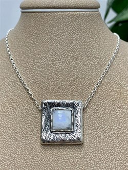 *Колье р.40 Адуляр Индия арт. 01N4010MS-783 (Вес 8,49 г.) - фото 221831 *Колье р.40 Адуляр Индия арт. 01N4010MS-783 (Вес 8,49 г.) - фото 221831