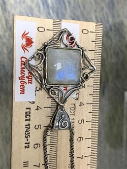 *Колье р.42 Адуляр Индия арт. 01N771MS-900 (Вес 20,48 г.) - фото 221836 *Колье р.42 Адуляр Индия арт. 01N771MS-900 (Вес 20,48 г.) - фото 221836