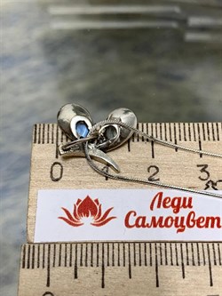 *Колье р.50 Адуляр Индия арт. MVN1627MS-988 (Вес 4,29 г.) - фото 221846 *Колье р.50 Адуляр Индия арт. MVN1627MS-988 (Вес 4,29 г.) - фото 221846