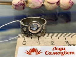 *Кольцо р.18,5 Адуляр Индия арт. MVR1520MS-767 (Вес 5,99 г.) - фото 221861 *Кольцо р.18,5 Адуляр Индия арт. MVR1520MS-767 (Вес 5,99 г.) - фото 221861