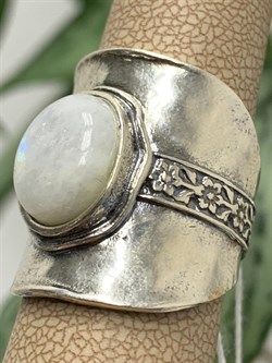 *Кольцо р.17 Адуляр Индия арт. 01R2730MS-815 (Вес 11,28 г.) - фото 221885 *Кольцо р.17 Адуляр Индия арт. 01R2730MS-815 (Вес 11,28 г.) - фото 221885