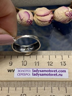 *Кольцо р.18,5 Адуляр Индия арт. MVR1653GMS-548 (Вес 3,68 г.) - фото 221892 *Кольцо р.18,5 Адуляр Индия арт. MVR1653GMS-548 (Вес 3,68 г.) - фото 221892