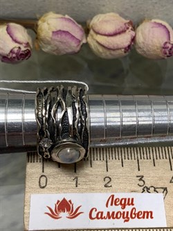 *Кольцо р.18 Адуляр Индия арт. MVR1458MS-384 Вес 9,26 г. - фото 221913 *Кольцо р.18 Адуляр Индия арт. MVR1458MS-384 Вес 9,26 г. - фото 221913