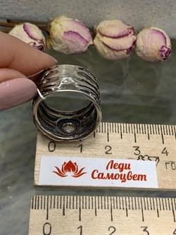 *Кольцо р.18,5 Адуляр Индия арт. MVR1458MS-469 Вес 9,59 г. - фото 221941 *Кольцо р.18,5 Адуляр Индия арт. MVR1458MS-469 Вес 9,59 г. - фото 221941