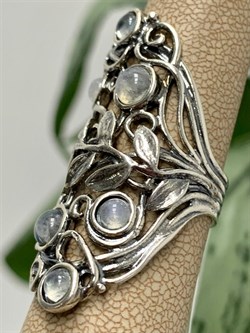 *Кольцо р.18 Адуляр Индия арт. 01R2783MS-411 Вес 9,2 г. - фото 221954 *Кольцо р.18 Адуляр Индия арт. 01R2783MS-411 Вес 9,2 г. - фото 221954