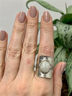 *Кольцо р.18 Адуляр Индия арт. 01R2730MS-888 (Вес 10,24 г.) - фото 221987 *Кольцо р.18 Адуляр Индия арт. 01R2730MS-888 (Вес 10,24 г.) - фото 221987