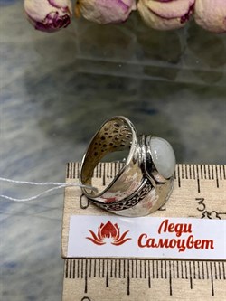 *Кольцо р.18 Адуляр Индия арт. 01R2730MS-888 (Вес 10,24 г.) - фото 221990 *Кольцо р.18 Адуляр Индия арт. 01R2730MS-888 (Вес 10,24 г.) - фото 221990