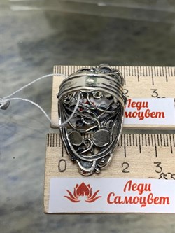 *Кольцо р.18 Лабрадор Бразилия арт. 01R2783LB-203 Вес 9,15 г. - фото 222060 *Кольцо р.18 Лабрадор Бразилия арт. 01R2783LB-203 Вес 9,15 г. - фото 222060