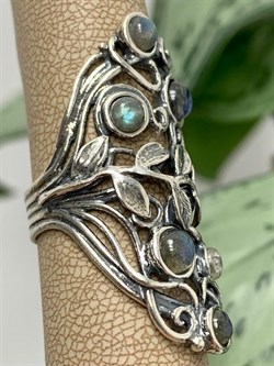 *Кольцо р.18 Лабрадор Бразилия арт. 01R2783LB-203 Вес 9,15 г. - фото 222064 *Кольцо р.18 Лабрадор Бразилия арт. 01R2783LB-203 Вес 9,15 г. - фото 222064