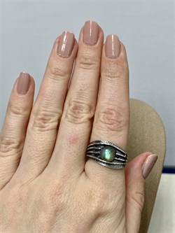 *Кольцо р.18 Лабрадор Бразилия арт. MVR1333LB-953 Вес 5,41 г - фото 222067 *Кольцо р.18 Лабрадор Бразилия арт. MVR1333LB-953 Вес 5,41 г - фото 222067