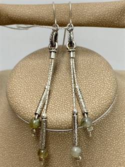 *Серьги Петли Лабрадор Бразилия арт. 01E1986LB-665 Вес 4,56 г - фото 222097 *Серьги Петли Лабрадор Бразилия арт. 01E1986LB-665 Вес 4,56 г - фото 222097