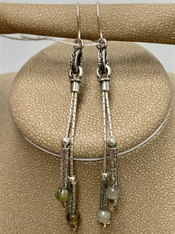 *Серьги Петли Лабрадор Бразилия арт. 01E1986LB-665 Вес 4,56 г - фото 222098 *Серьги Петли Лабрадор Бразилия арт. 01E1986LB-665 Вес 4,56 г - фото 222098