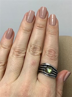 *Кольцо р.18 Лабрадор Бразилия арт. MVR1333LB-908 Вес 5,5 г - фото 222107 *Кольцо р.18 Лабрадор Бразилия арт. MVR1333LB-908 Вес 5,5 г - фото 222107