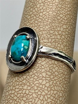 *Кольцо р.18 Бирюза Намибия арт. MVR1570TQ-755 Вес 2,86 г. - фото 222177 *Кольцо р.18 Бирюза Намибия арт. MVR1570TQ-755 Вес 2,86 г. - фото 222177