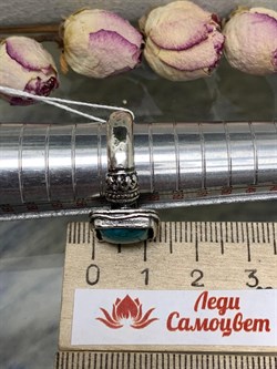 *Кольцо р.17 Бирюза Намибия арт. 01R1088TQ-486 (Вес 6,91 г.) - фото 222204 *Кольцо р.17 Бирюза Намибия арт. 01R1088TQ-486 (Вес 6,91 г.) - фото 222204