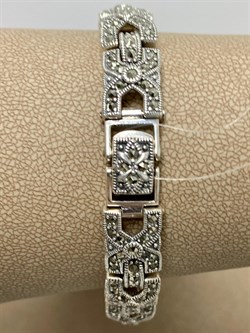 *Часы р.19,5 Марказит арт. HW004-925 вес 40,18 г - фото 222261 *Часы р.19,5 Марказит арт. HW004-925 вес 40,18 г - фото 222261