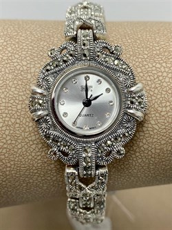 *Часы р.19,5 Марказит арт. HW004-925 вес 40,18 г - фото 222268 *Часы р.19,5 Марказит арт. HW004-925 вес 40,18 г - фото 222268