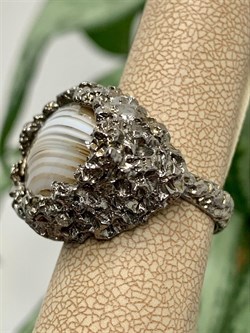 *Кольцо р.18 Агат Ботсвана Арт 1869 Вес 14,32 г - фото 222287 *Кольцо р.18 Агат Ботсвана Арт 1869 Вес 14,32 г - фото 222287