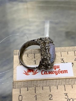 *Кольцо р.18 Агат Арт 1800 вес 11,29 г - фото 222296 *Кольцо р.18 Агат Арт 1800 вес 11,29 г - фото 222296