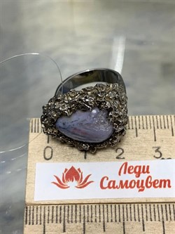 *Кольцо р.18 Агат Арт 1800 вес 11,29 г - фото 222297 *Кольцо р.18 Агат Арт 1800 вес 11,29 г - фото 222297