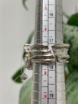 *Кольцо р.18,25 Белый Жемчуг Барокко Арт 1118-440 Вес 18,27 г - фото 222341 *Кольцо р.18,25 Белый Жемчуг Барокко Арт 1118-440 Вес 18,27 г - фото 222341