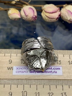 *Кольцо р.18,25 Белый Жемчуг Барокко Арт 1118-440 Вес 18,27 г - фото 222345 *Кольцо р.18,25 Белый Жемчуг Барокко Арт 1118-440 Вес 18,27 г - фото 222345