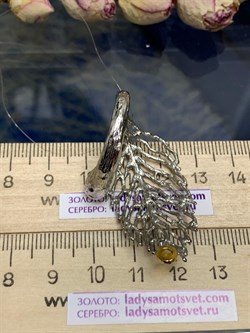 *Кольцо р.16,5 Цитрин Арт 1411-цитрин Вес 9,61 г - фото 222459 *Кольцо р.16,5 Цитрин Арт 1411-цитрин Вес 9,61 г - фото 222459