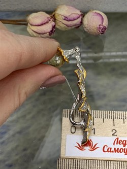 *Подвеска Цитрин Арт 3259-Цитрин-9,09 Вес 9,09 г - фото 222488 *Подвеска Цитрин Арт 3259-Цитрин-9,09 Вес 9,09 г - фото 222488