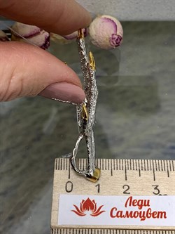 *Подвеска Лапка Гранат Пироп Арт 3142-Гранат-9,33 Вес 9,33 г - фото 222587 *Подвеска Лапка Гранат Пироп Арт 3142-Гранат-9,33 Вес 9,33 г - фото 222587