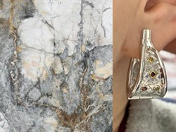 *Серьги Аметист Гранат Хризолит Дымчатый Кварц Арт 2185-831 Вес 13,68 г - фото 222592 *Серьги Аметист Гранат Хризолит Дымчатый Кварц Арт 2185-831 Вес 13,68 г - фото 222592