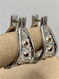 *Серьги Аметист Гранат Хризолит Дымчатый Кварц Арт 2185-831 Вес 13,68 г - фото 222594 *Серьги Аметист Гранат Хризолит Дымчатый Кварц Арт 2185-831 Вес 13,68 г - фото 222594