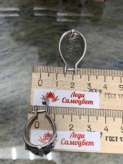 *Серьги Аметист Гранат Хризолит Дымчатый Кварц Арт 2185-831 Вес 13,68 г - фото 222602 *Серьги Аметист Гранат Хризолит Дымчатый Кварц Арт 2185-831 Вес 13,68 г - фото 222602