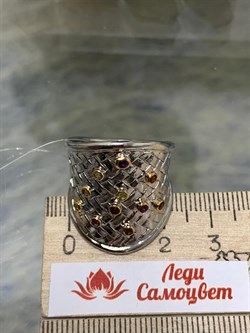 *Кольцо р.19 Аметист Гранат Хризолит Дымчатый Кварц Арт 1533-562 Вес 8,67 г - фото 222612 *Кольцо р.19 Аметист Гранат Хризолит Дымчатый Кварц Арт 1533-562 Вес 8,67 г - фото 222612