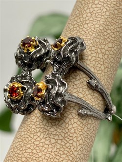 *Кольцо р.18,5 Гранат Мозамбик Арт 1890-599 Вес 9,96 г - фото 222632 *Кольцо р.18,5 Гранат Мозамбик Арт 1890-599 Вес 9,96 г - фото 222632