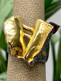 *Кольцо р.18 Гранат Пироп Арт 1105 Вес 14,15 г - фото 222658 *Кольцо р.18 Гранат Пироп Арт 1105 Вес 14,15 г - фото 222658