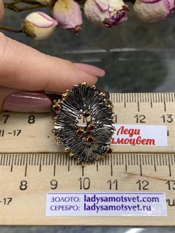 *Кольцо р.17 Гранат Арт 1868-гранат Вес 10,16 г - фото 222678 *Кольцо р.17 Гранат Арт 1868-гранат Вес 10,16 г - фото 222678