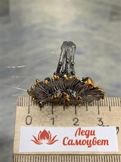 *Кольцо р.17 Гранат Арт 1868-гранат Вес 10,16 г - фото 222683 *Кольцо р.17 Гранат Арт 1868-гранат Вес 10,16 г - фото 222683