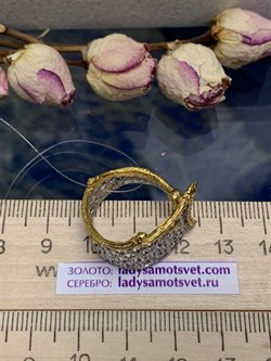 *Кольцо р.18 Хризолит Арт 1645 Вес 4,87 г - фото 222699