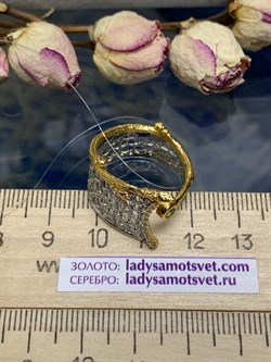 *Кольцо р.18 Хризолит Арт 1645 Вес 4,87 г - фото 222700