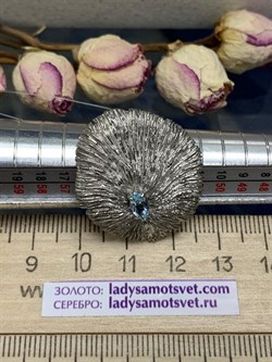 *Кольцо р.17 Голубой Топаз Арт 1915 Вес 10,86 г - фото 222753 *Кольцо р.17 Голубой Топаз Арт 1915 Вес 10,86 г - фото 222753