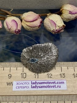 *Кольцо р.17 Голубой Топаз Арт 1915 Вес 10,86 г - фото 222756 *Кольцо р.17 Голубой Топаз Арт 1915 Вес 10,86 г - фото 222756