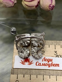 *Кольцо р.18,5 Голубой Топаз Арт 1890-162 Вес 9,64 г - фото 222822