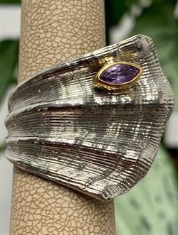 *Кольцо р.16,5 Аметист Арт 1180 Вес 10,3 г - фото 222928 *Кольцо р.16,5 Аметист Арт 1180 Вес 10,3 г - фото 222928